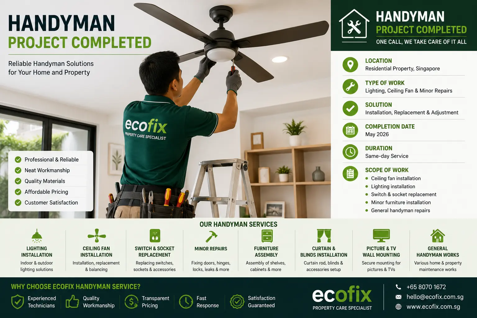 General handyman property services